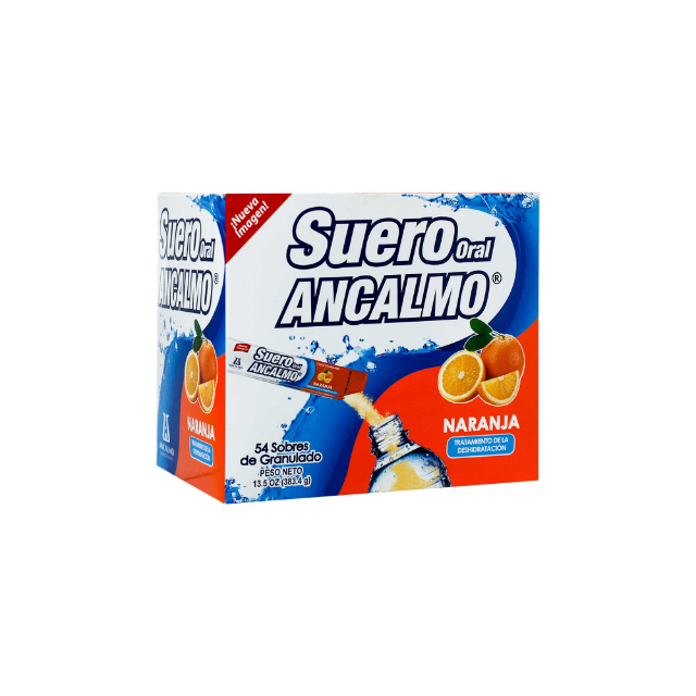 1000008 SUERO ORAL ANCALMO NARANJA X SOBRE 7.1GR - Imagen 1