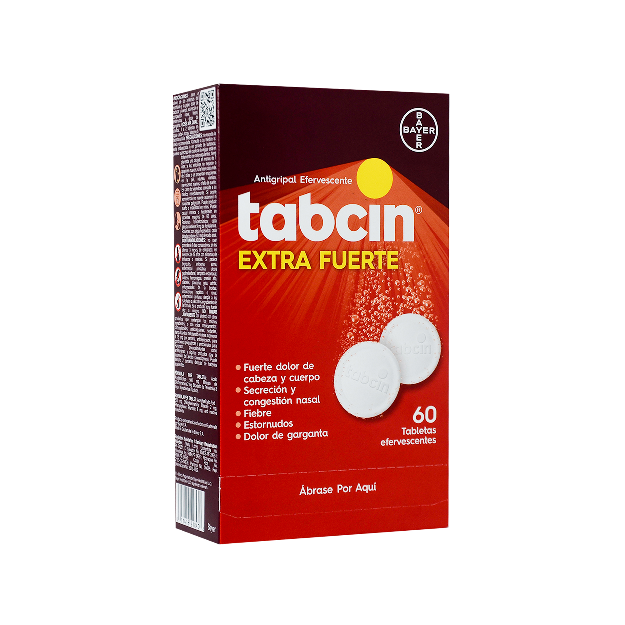 1000050 TABCIN EXTRA FUERTE X TABLETA EFERVESCENTE - Imagen 1