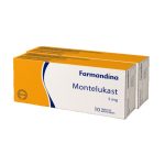 MONTELUKAST 5MG X10 TABLETAS MASTICABLES DUOPACK FARMANDINA