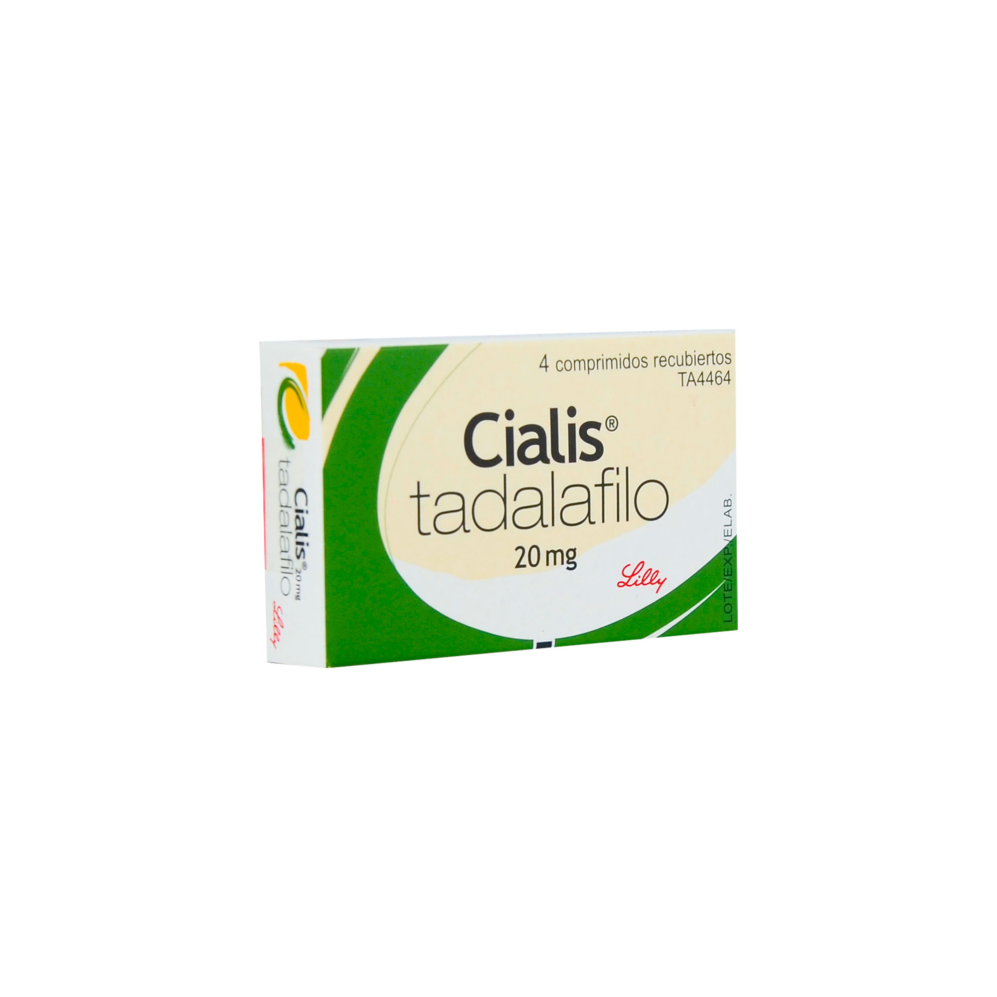 1005361 CIALIS 20 MG X 4 COMPRIMIDOS RECUBIERTOS - Imagen 1