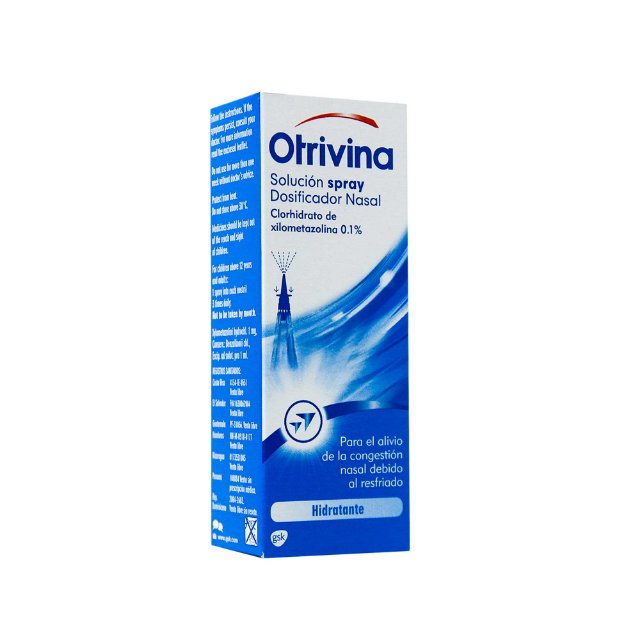 1008088 OTRIVINA SPRAY NASAL 0.1% HIDRATANTE ADULTO X 10 ML - Imagen 1