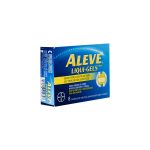 ALEVE LIQUI GELS X 8 CAPSULAS DE GELATINA SUAVE