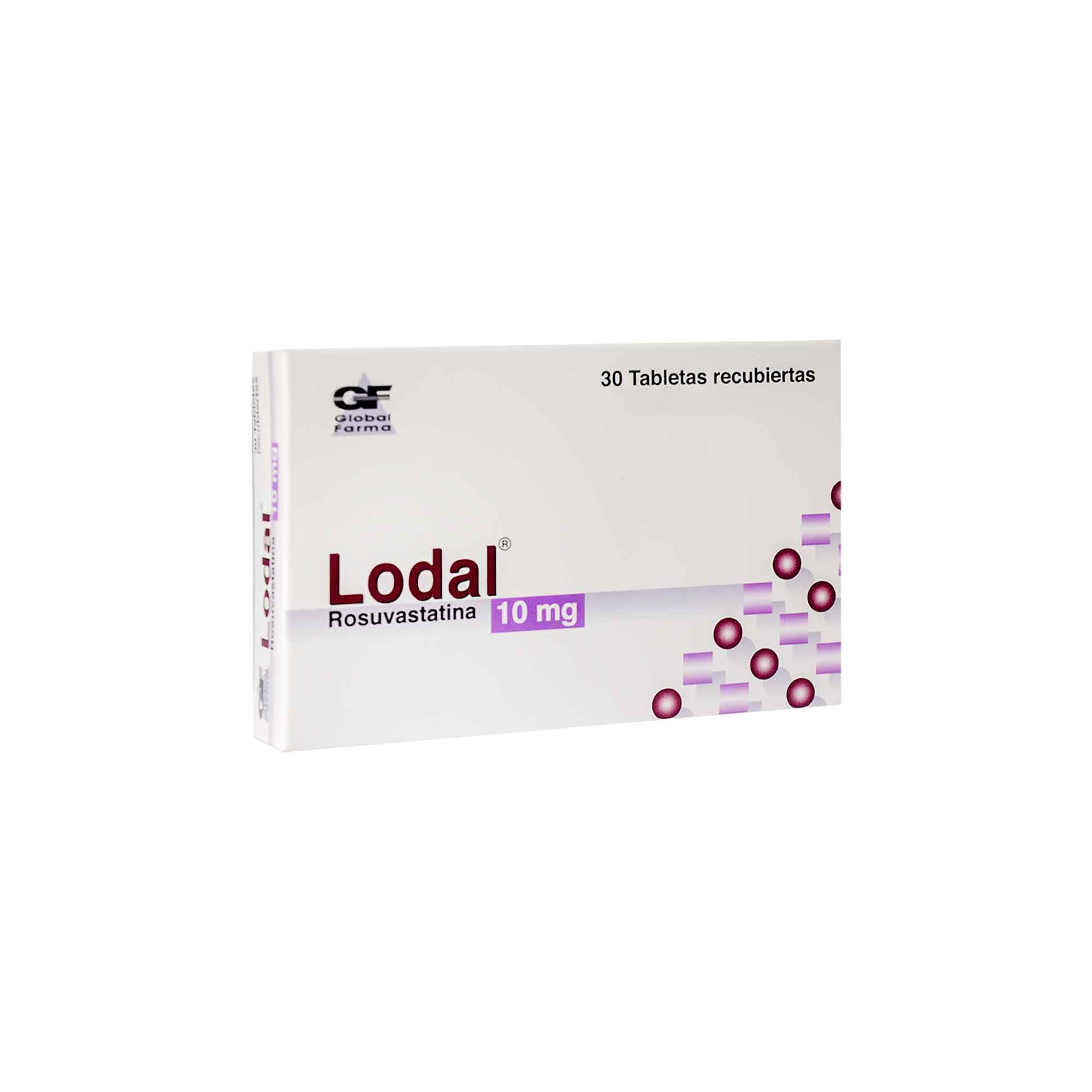 1009204 LODAL 10 MG * 30 TABLETAS RECUBIERTAS - Imagen 1