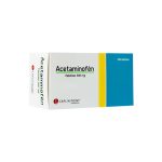 ACETAMINOFEN 500MG X TABLETA CAPLIN