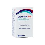 CLAVUNET BID 875 MG+125 MG X 14 TABLETAS RECUBIERTAS