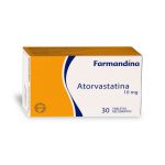 ATORVASTATINA  10MG X 30 TABLETAS FARMANDINA
