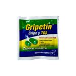 GRIPETIN GRIPE Y TOS SOBRE X 2 TABLETAS