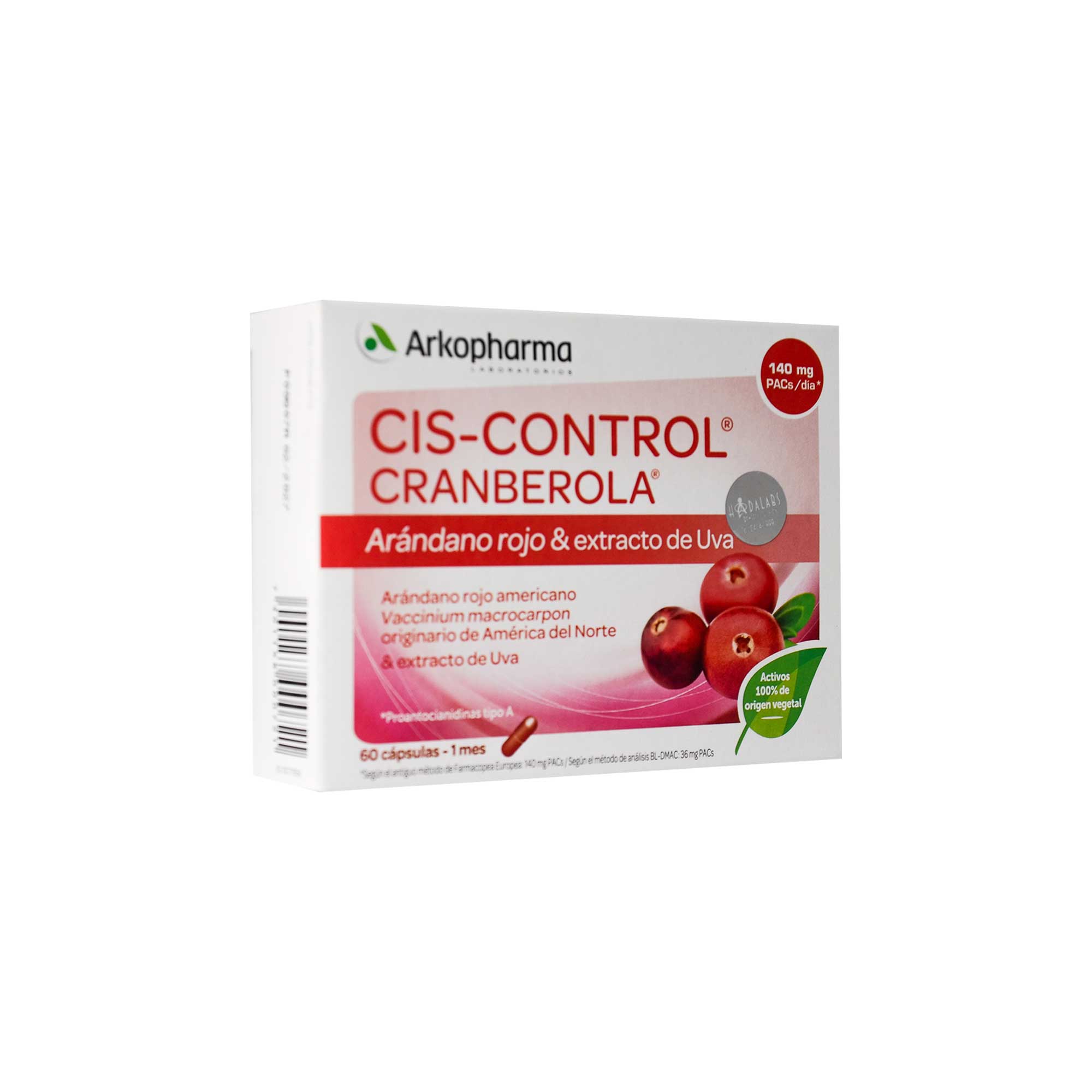1010282 CRANBEROLA CIS-CONTROL * 60 CAPSULAS - Imagen 1