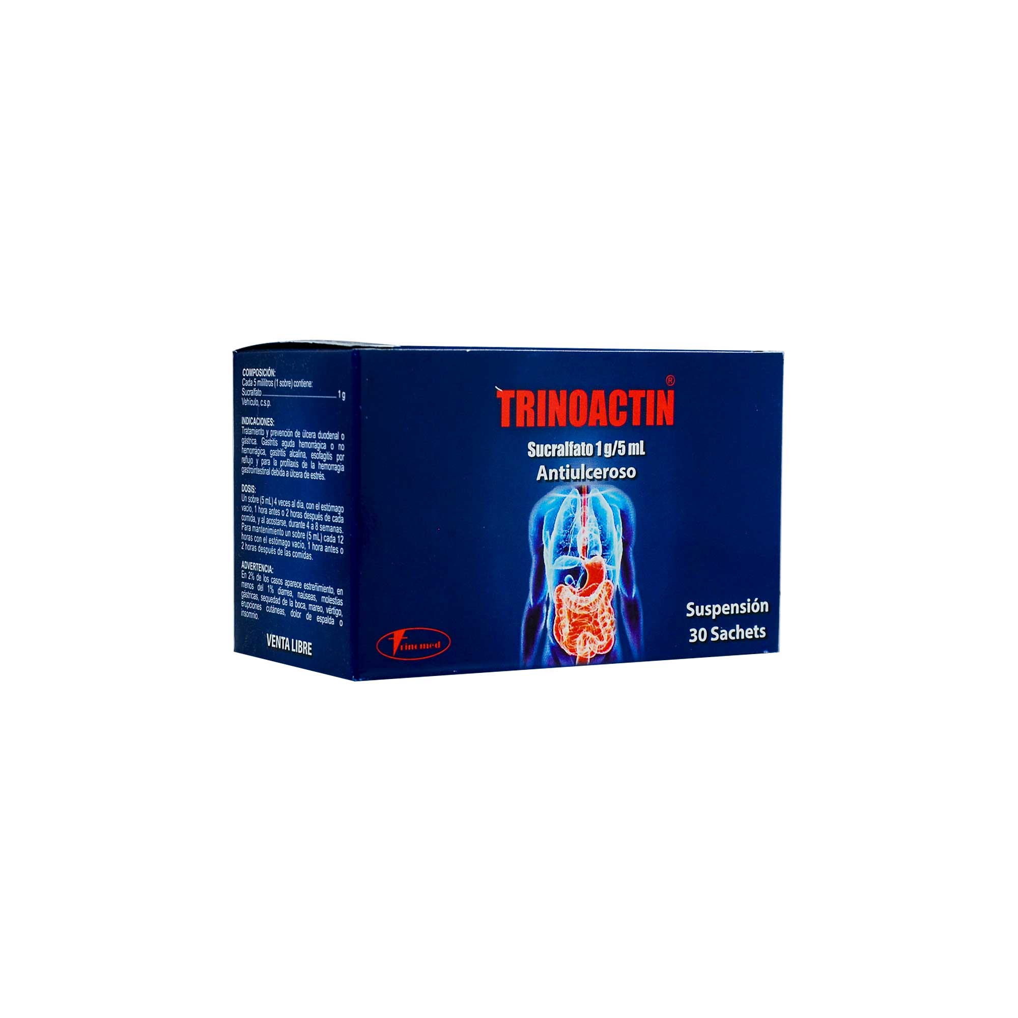 1011315 TRINOACTIN 1G/5ML POLVO PARA SUSPENSION X 30 SACHETS - Imagen 1