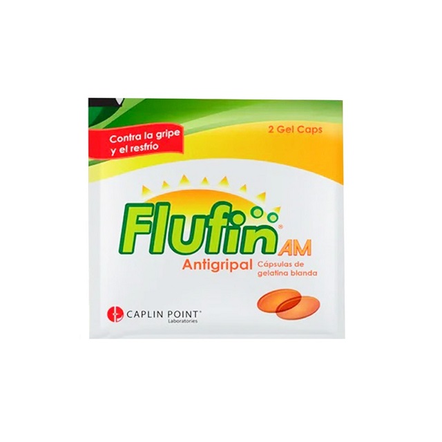 1012368 FLUFIN AM ANTIGRIPAL X SOBRE DE 2 GELCAPS - Imagen 1