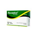 RUVASKOR 20MG * 30 TABLETAS RECUBIERTAS