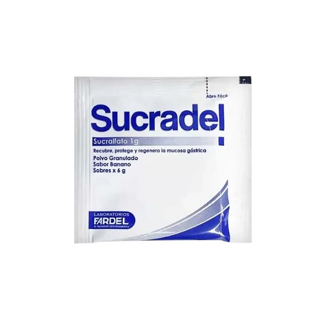 1013838 SUCRADEL 1G POLVO PARA SUSPENSION X SOBRE DE 6 G - Imagen 1