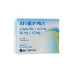 ATROLIP PLUS 20MG/10MG X 30 TABLETAS
