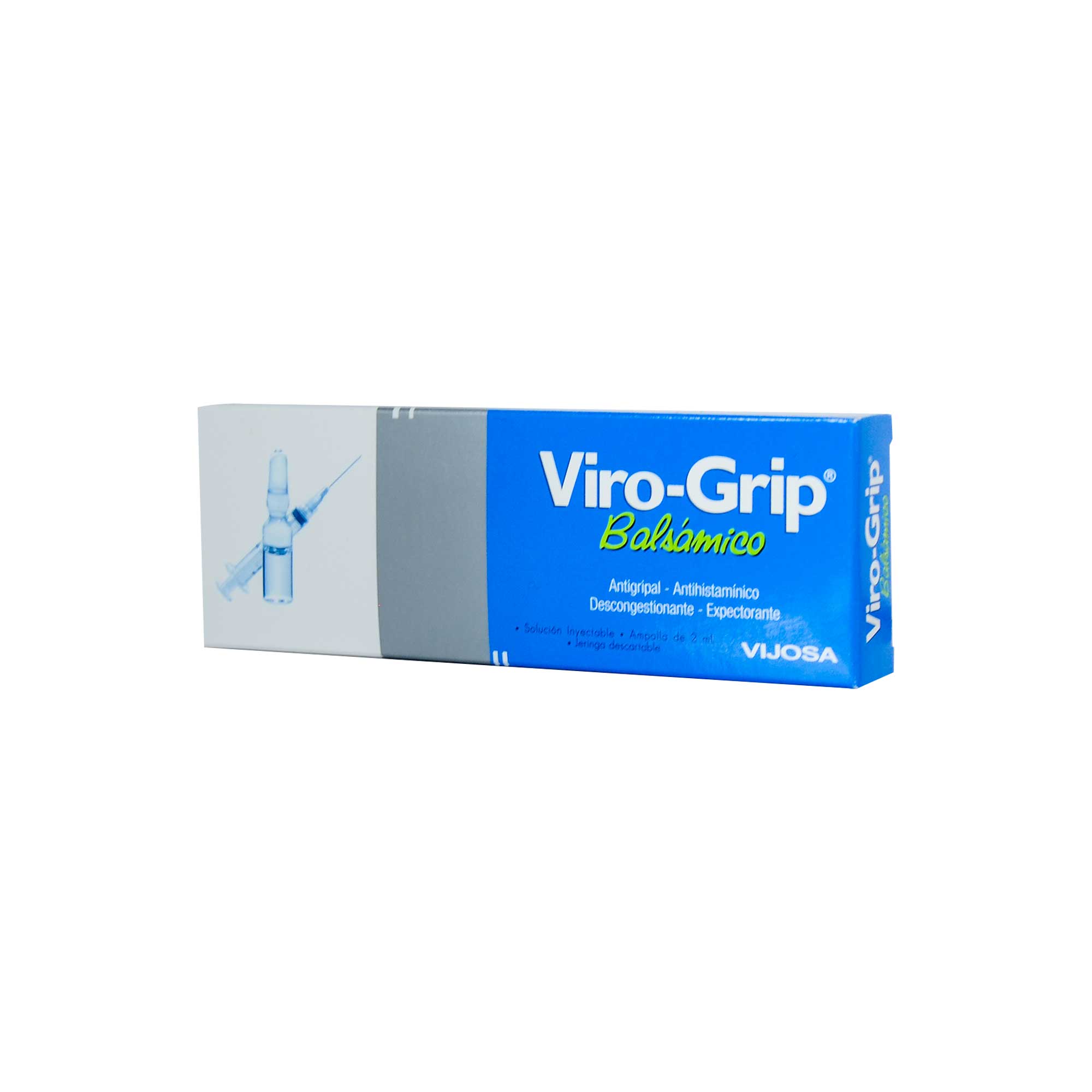 1016776 VIROGRIP BALSAMICO SOL INYE X 1 AMP 2 ML - Imagen 1