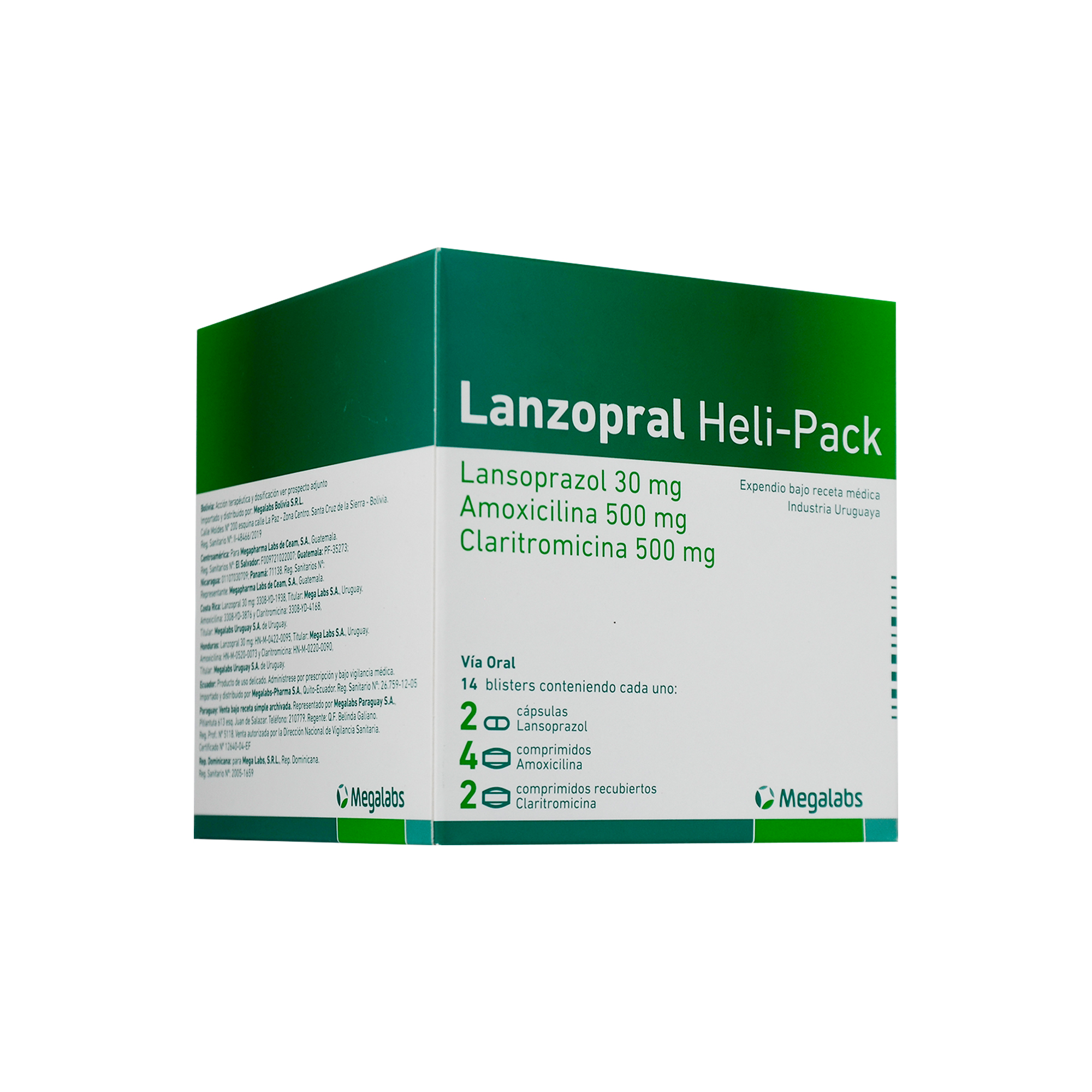 1017176 LANZOPRAL HELI PACK X 112 COMPRIMIDOS - Imagen 1