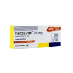 HERZAVAN 25MG X 30 TABLETAS + 15 GRATIS