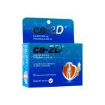CA 2D CALCIO 250MG+VITAMINA D 200 UI X 30 CAPSULAS