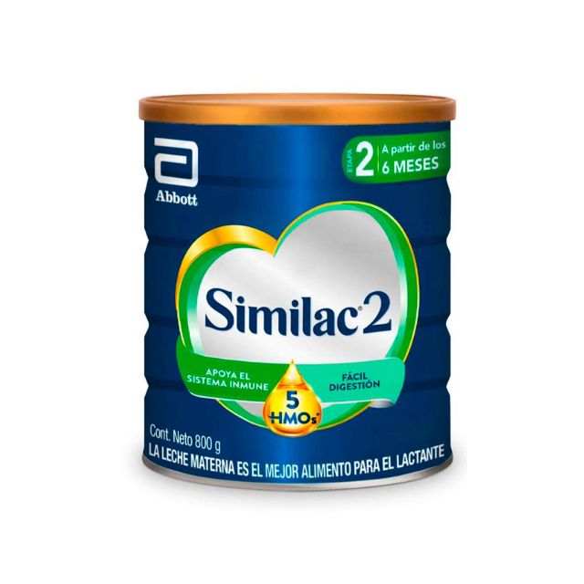 1017411 SIMILAC 2 HMO X 800 GRAMOS - Imagen 1