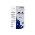 AMX II 400MG+57MG/5 ML POLVO PARA SUSPENSION X 70 ML