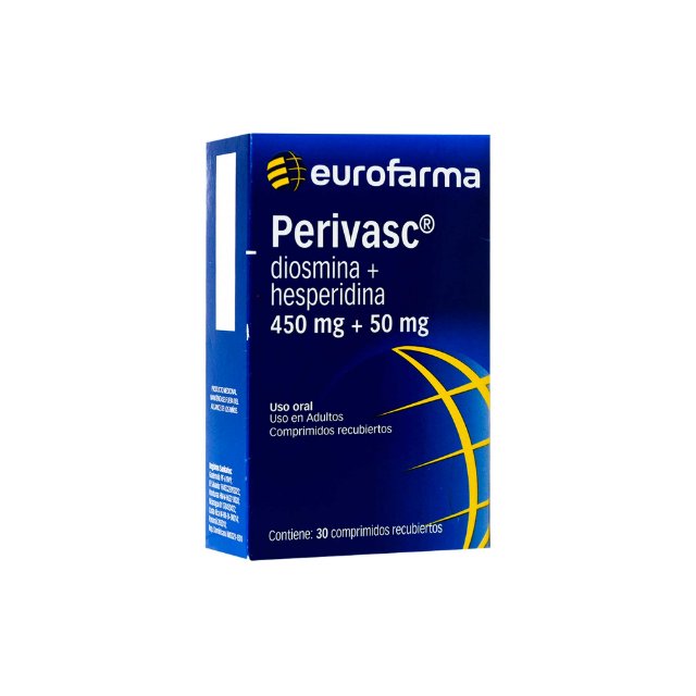 1017704 PERIVASC 450/50MG X 30 COMPRIMIDOS RECUBIERTOS - Imagen 1