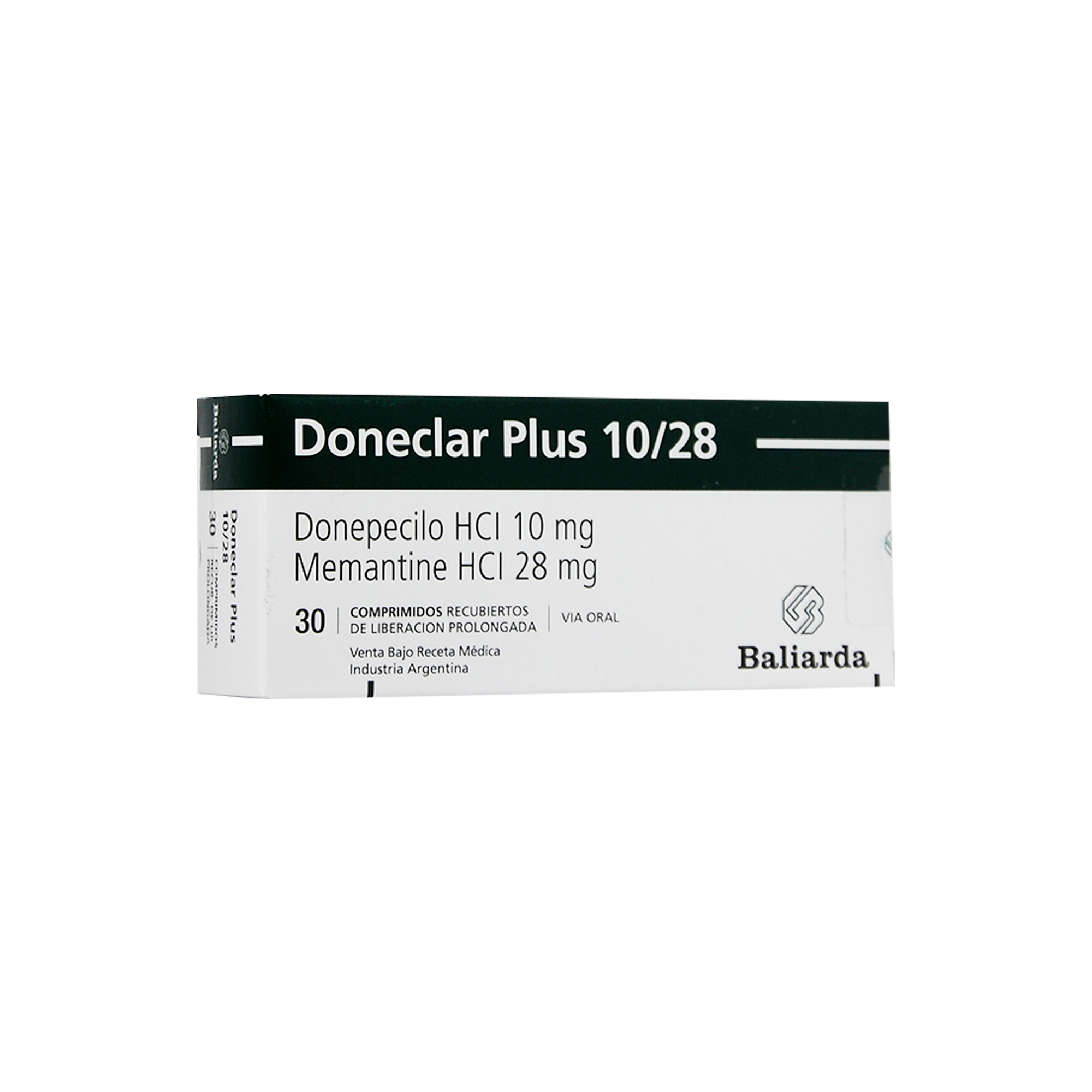 1018048 DONECLAR PLUS 10/28 MG X 30 COMPRIMIDOS RECUBIERTOS - Imagen 1