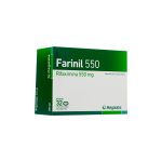 FARINIL 550MG BLISTER X 8 COMPRIMIDOS RECUBIERTOS