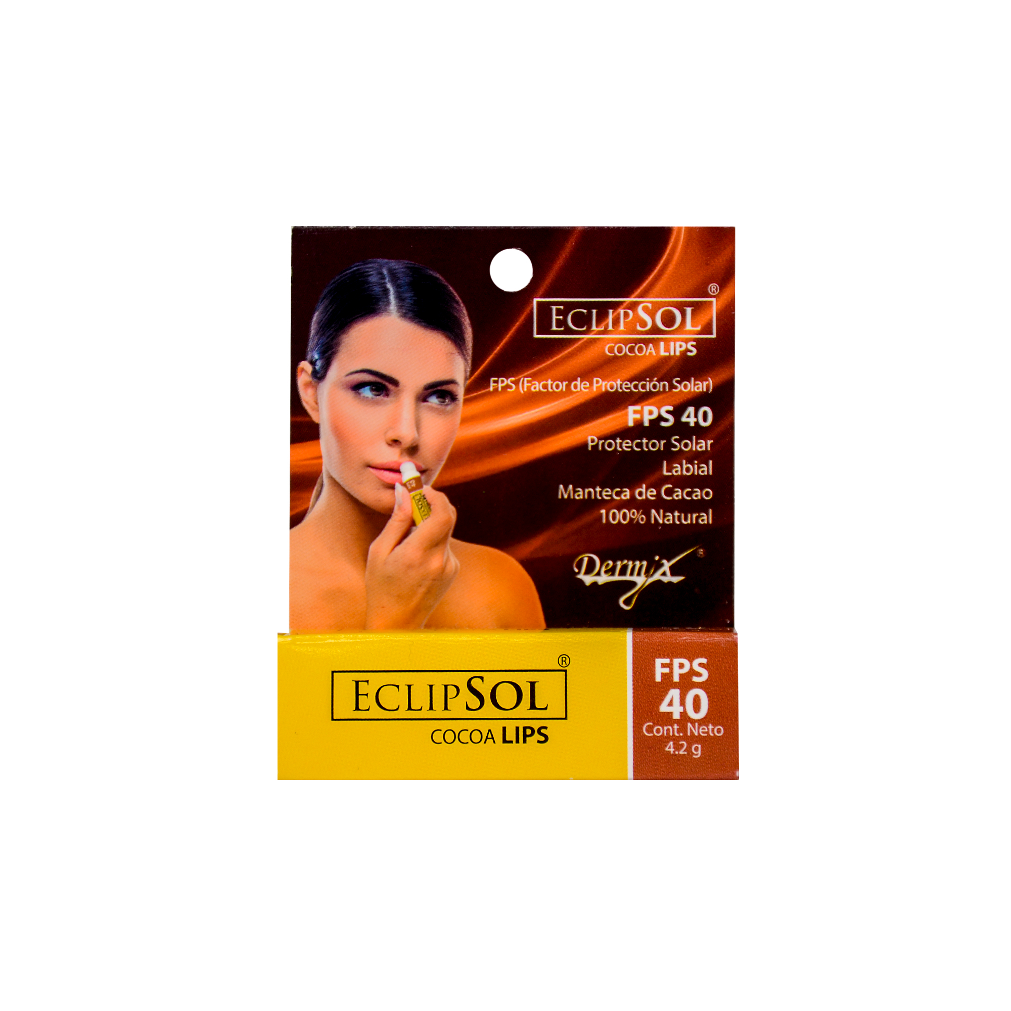 3002670 ECLIPSOL PROTECTOR LABIAL COCOA LIPS X 4.2 GRAMOS - Imagen 1
