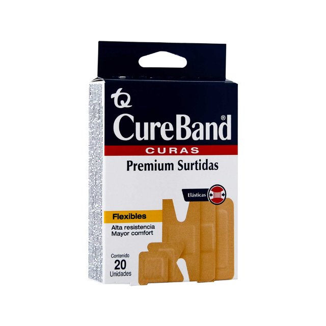 3003287 CURITAS CUREBAND PREMIUM * 20 UNIDADES SURTIDAS - Imagen 1