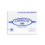 Imagen de CEFILCO 500MG X TABLETA
