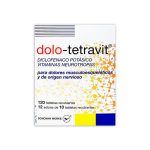Imagen de DOLO TETRAVIT SOBRE X 10 TABLETAS