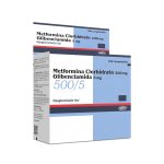 Imagen de METFORMINA/GLIBENCLAMIDA 500/5MG BLISTER X 10 COMPRIMIDOS INFASA