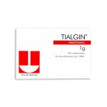 Imagen de TIALGIN 1 GR * 20 COMPRIMIDOS