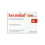 Imagen de SECNIDAL 500MG * 4 COMPRIMIDOS
