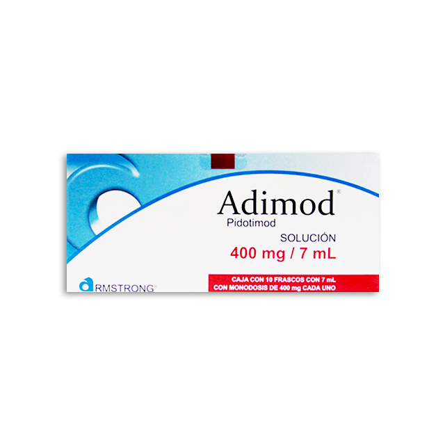 Imagen de ADIMOD 400 MG/7 ML SOLUCION CAJA X 10 FRASCOS
