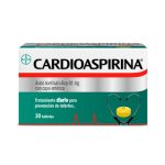 Imagen de CARDIOASPIRINA X 30 TABLETAS