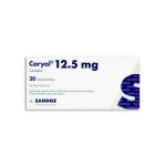 Imagen de CORYOL 12.5 MG * 30 TAB
