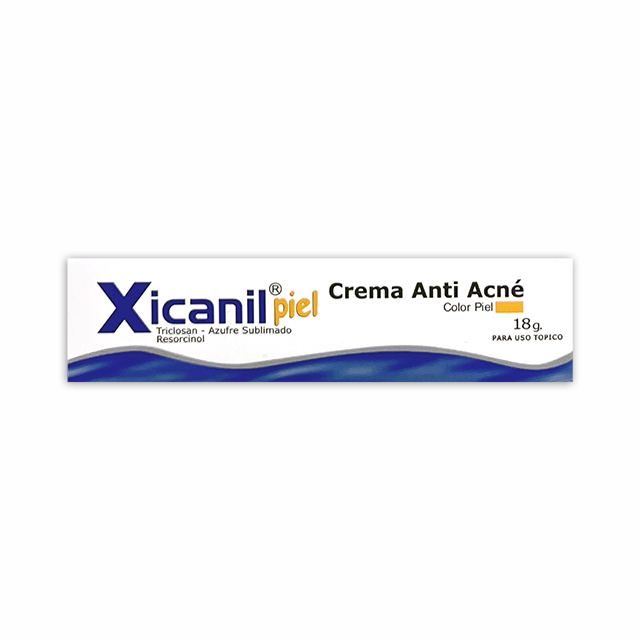 Imagen de XICANIL **CREMA COLOR PIEL** ANTI ACNE 18 GR