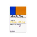 Imagen de MICARDIS PLUS 80/12.5 MG X 14 TABLETAS
