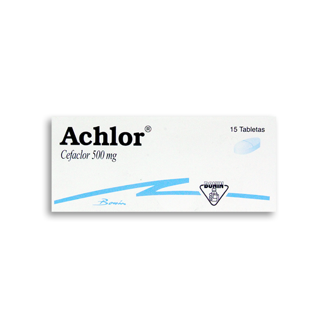 Imagen de ACHLOR 500 MG * 15 TAB