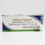 Imagen de INFLACOR RETARD 3 MG+3 MG/1 ML X AMPOLLA DE 1 ML