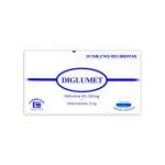 Imagen de DIGLUMET 500/5 MG X 30 TABLETAS RECUBIERTAS