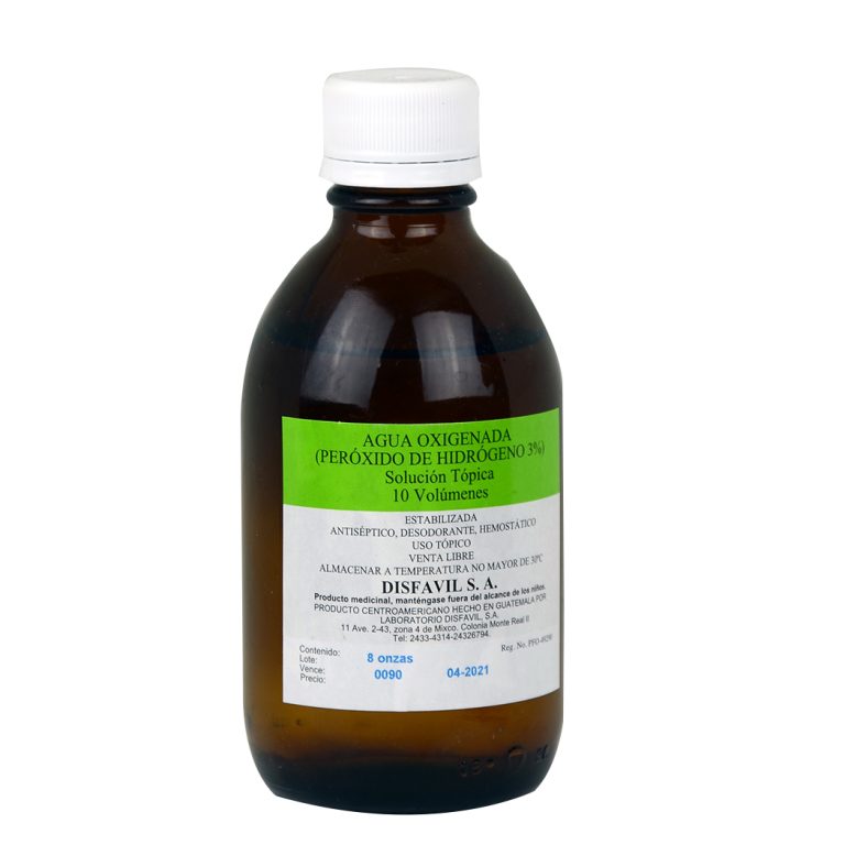 Imagen de AGUA OXIGENADA * 8 OZ 10 VOL