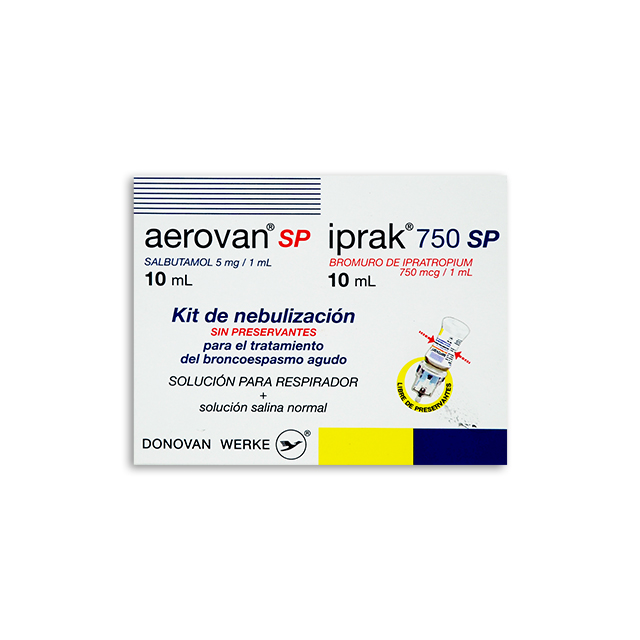Imagen de AEROVAN MAS IPRAK KIT NEBULIZACION