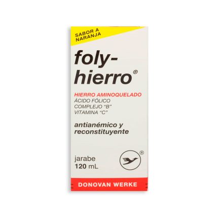 Imagen de FOLY HIERRO JARABE X 120 ML