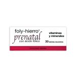 Imagen de FOLY HIERRO PRENATAL X 30 TABLETAS RECUBIERTAS