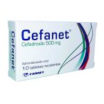 Imagen de CEFANET 500MG * 10 TAB