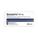 Imagen de SOMAZINA 500 MG * 10 TAB