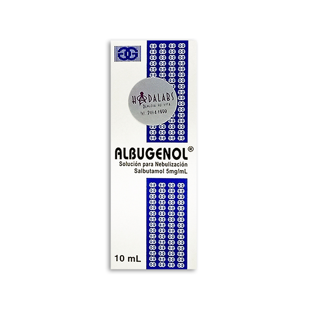 Imagen de ALBUGENOL 10ML SOLUCION P/RESPIRADOR