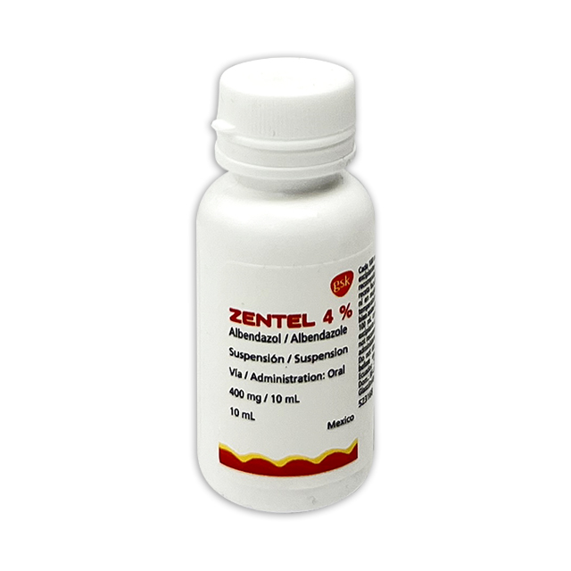 Imagen de ZENTEL SUSPENSION 10 ML