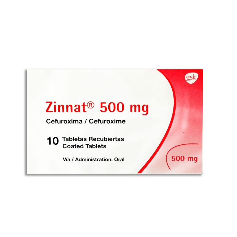 Imagen de ZINNAT 500 MG * 10 TAB